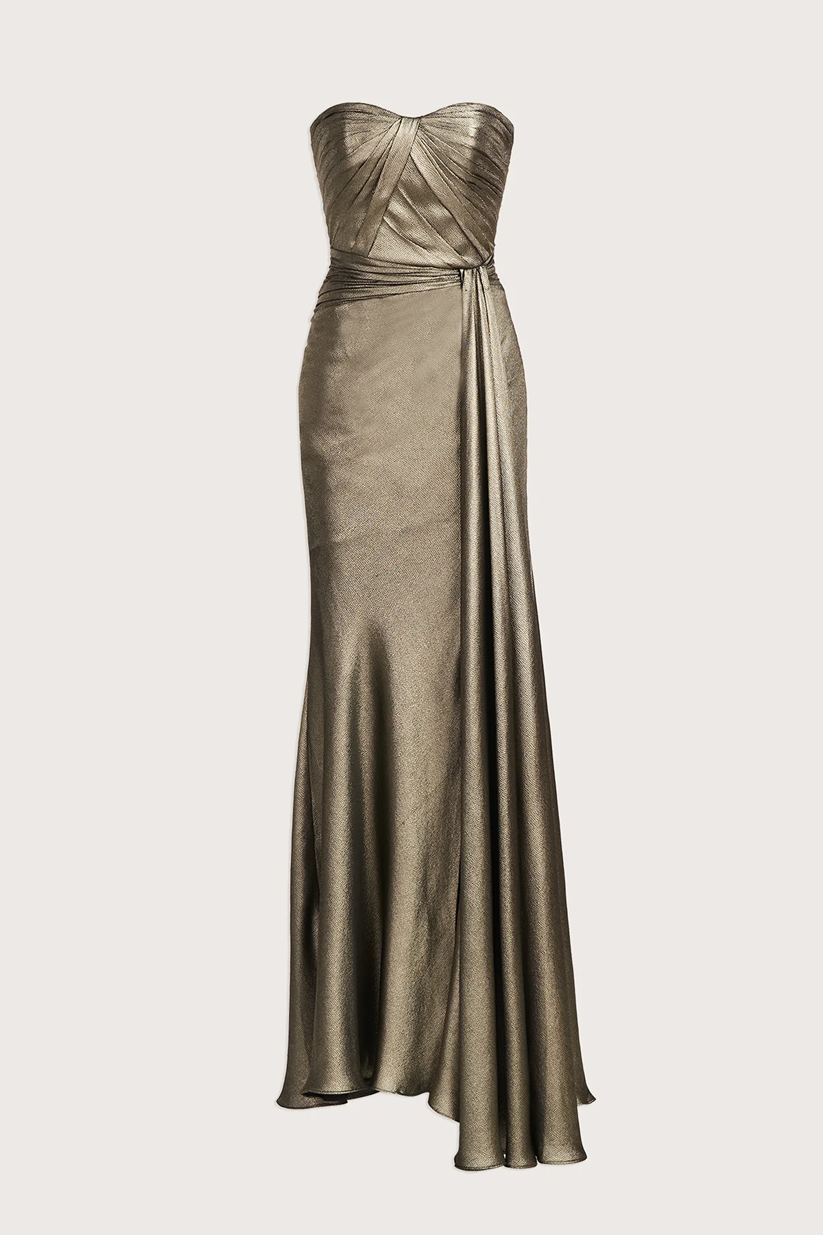 Farren Strapless Draped Gown - Image 7