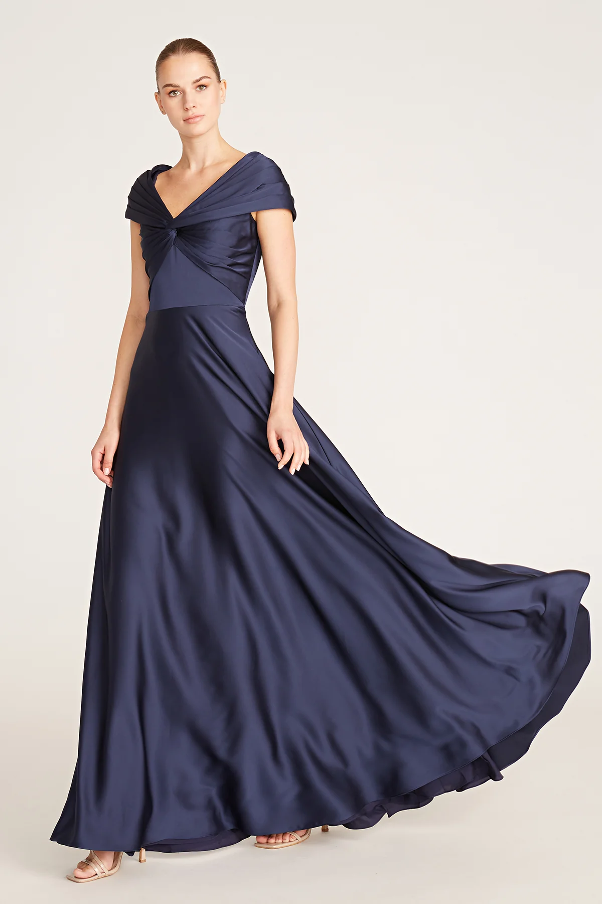 Francesca Twist A Line Gown - Image 3