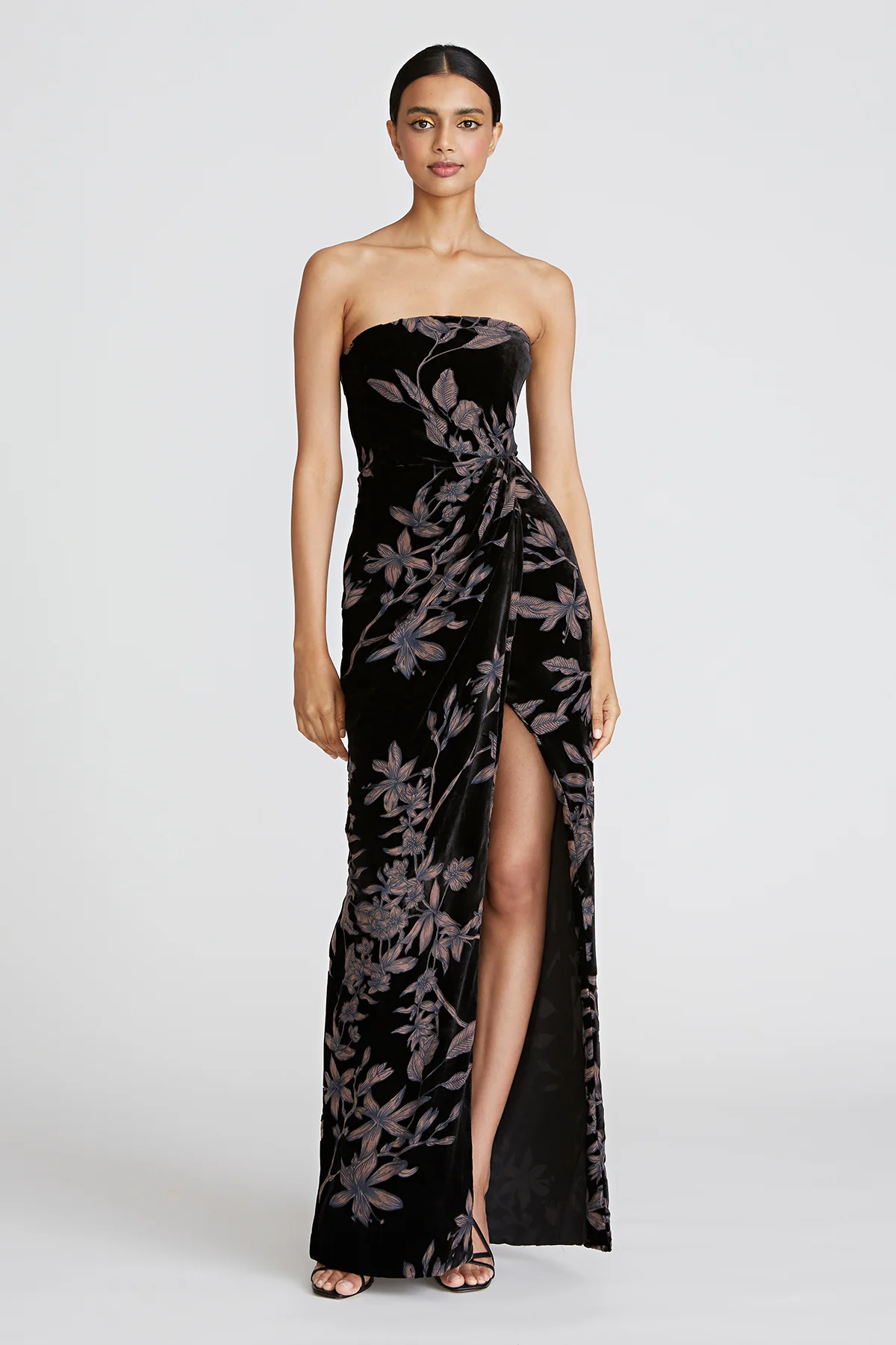 Janette Strapless Column Gown