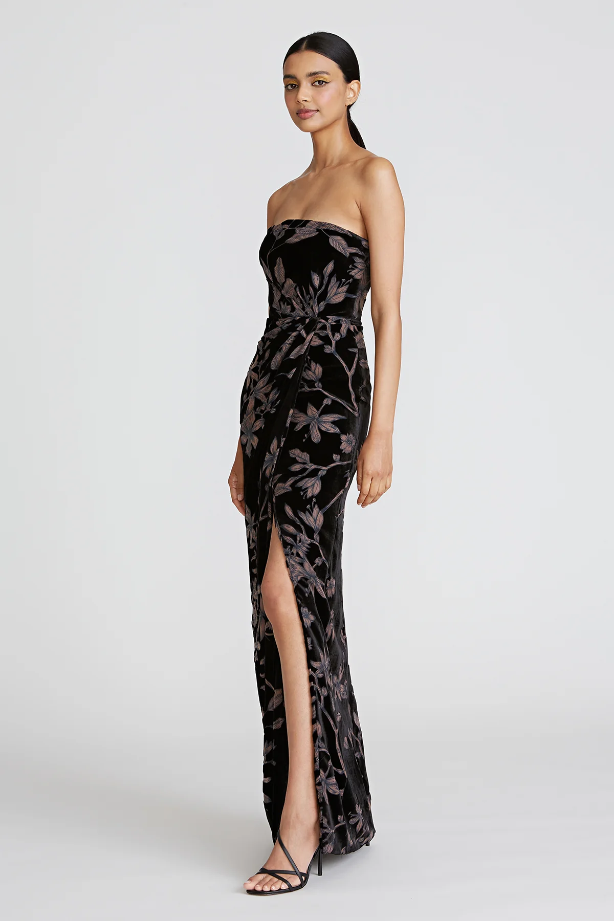 Janette Strapless Column Gown - Image 4