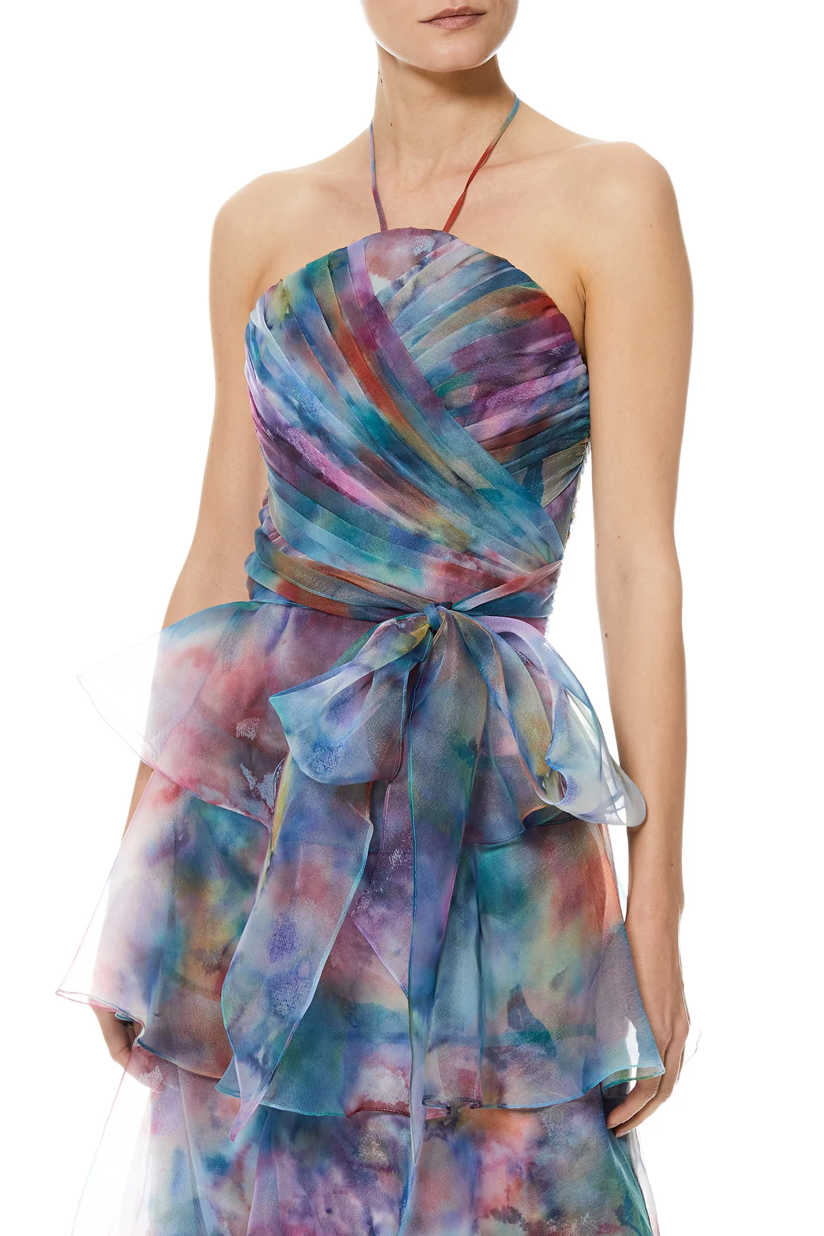 Kimora Halter Tiered Gown - Image 5