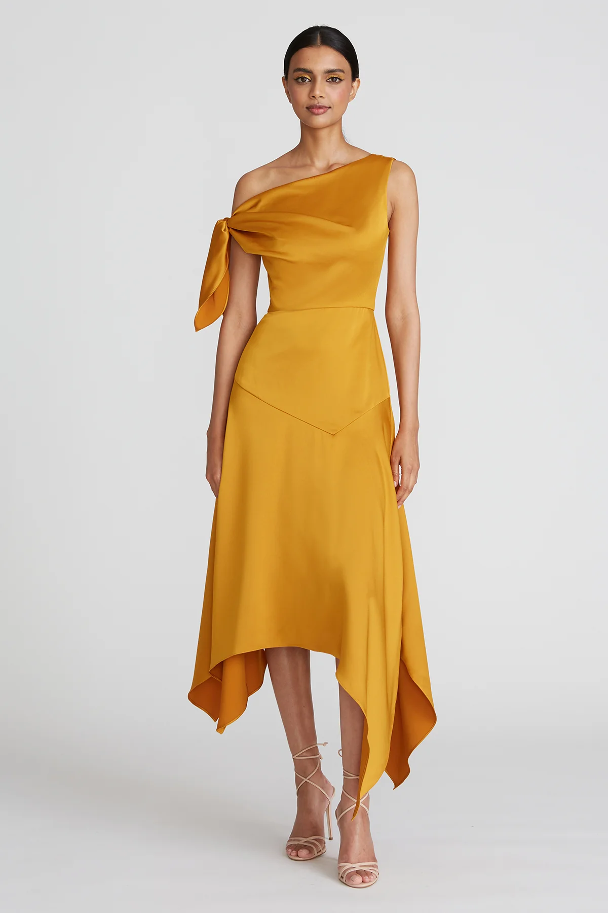 Larissa Handkerchief Hem Dress