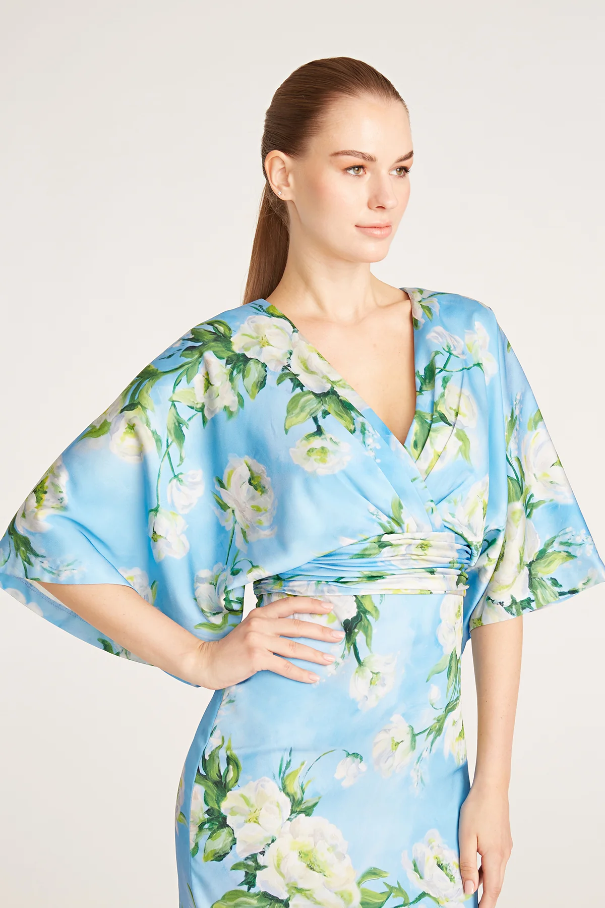 Liana Printed Kimono Dress - Image 4
