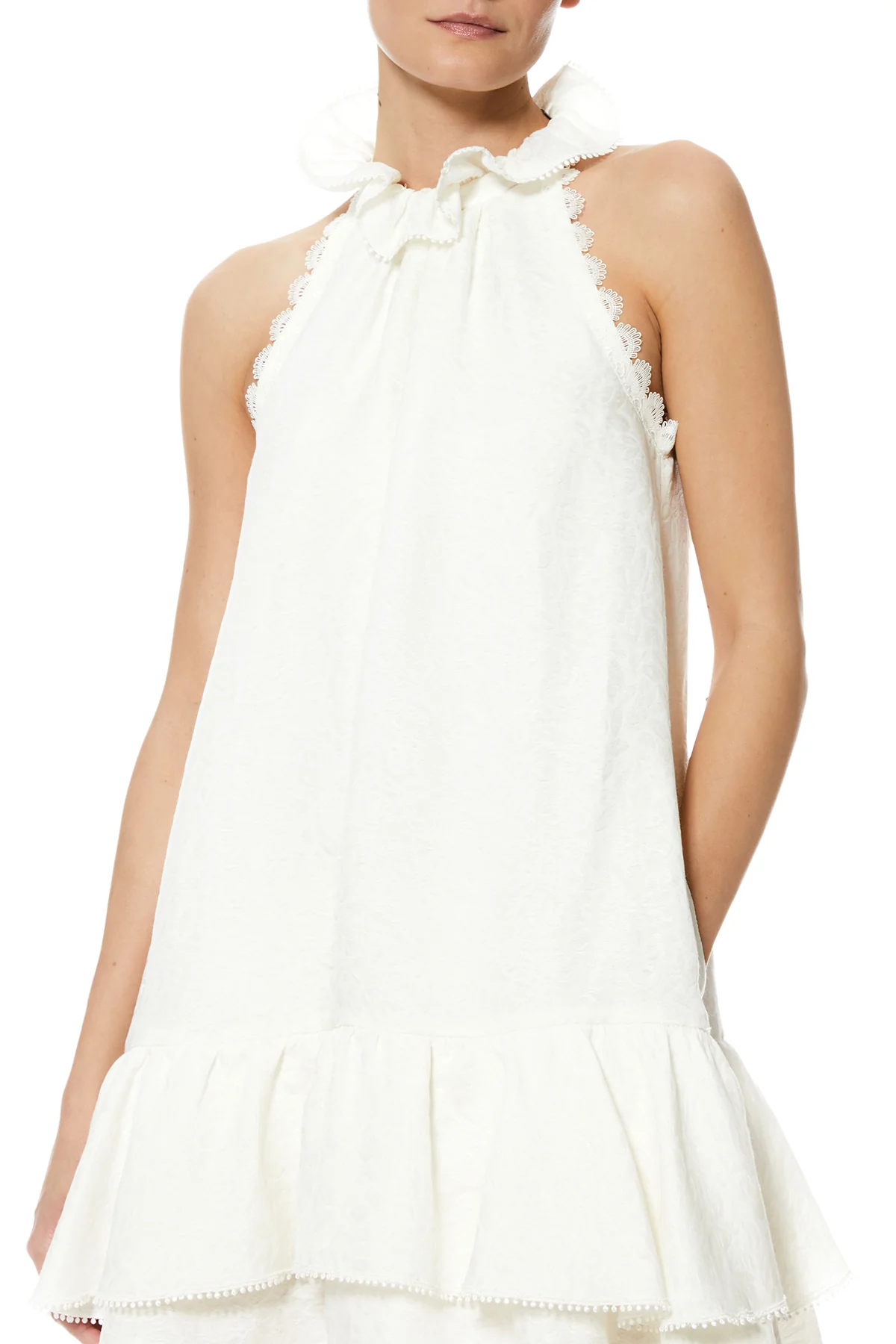 Macia Ruffle Cocktail Dress - Image 4