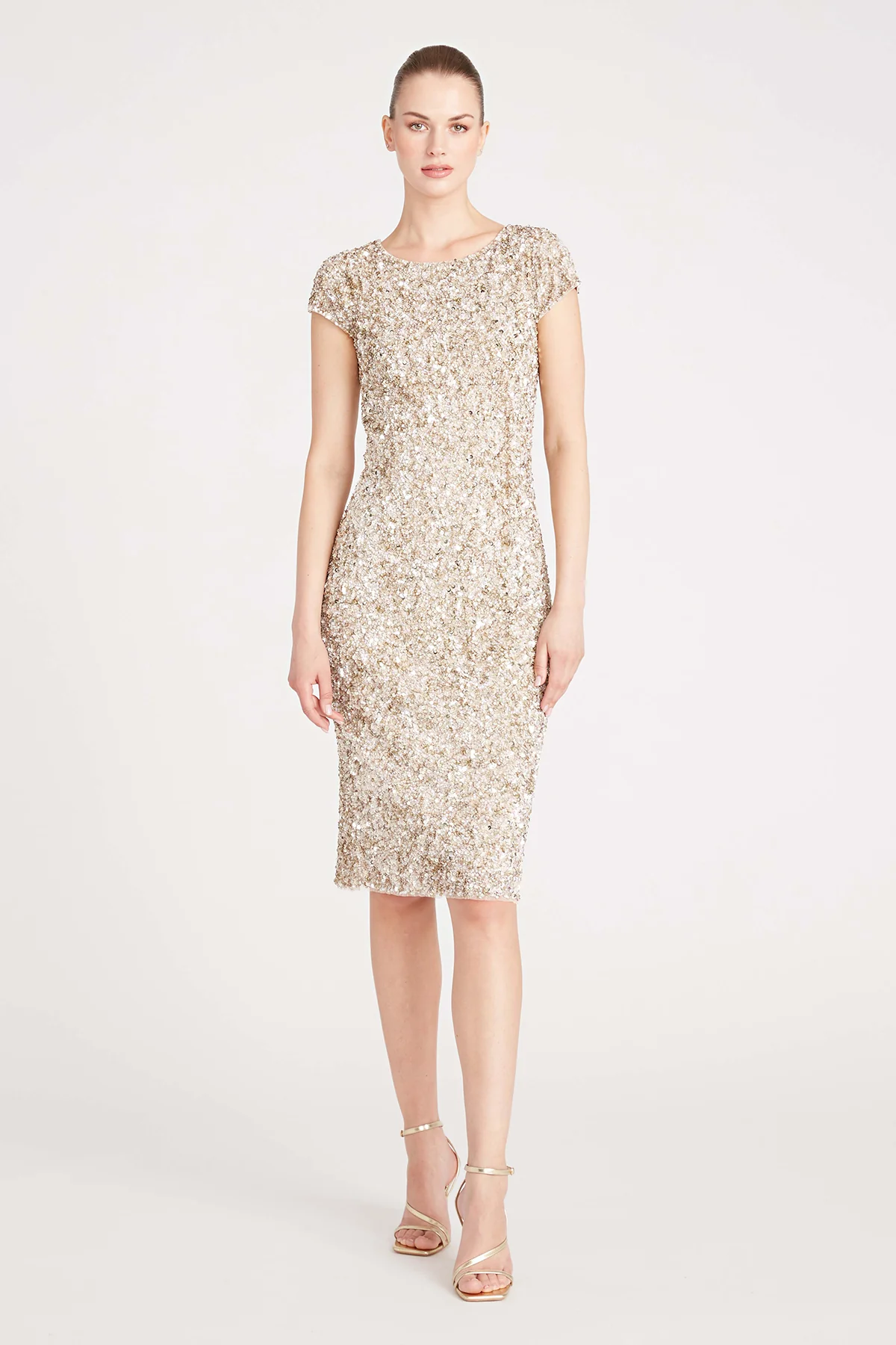 Mari Sequin Cocktail Dress - Image 4