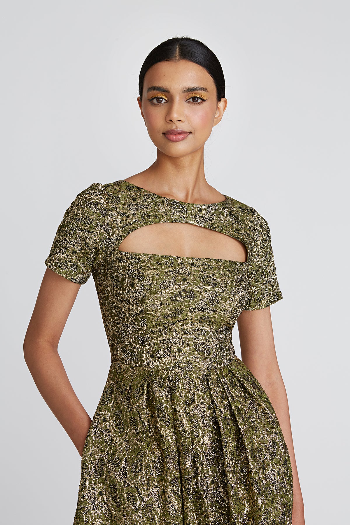 Natasha Tea Length Dress - Image 5