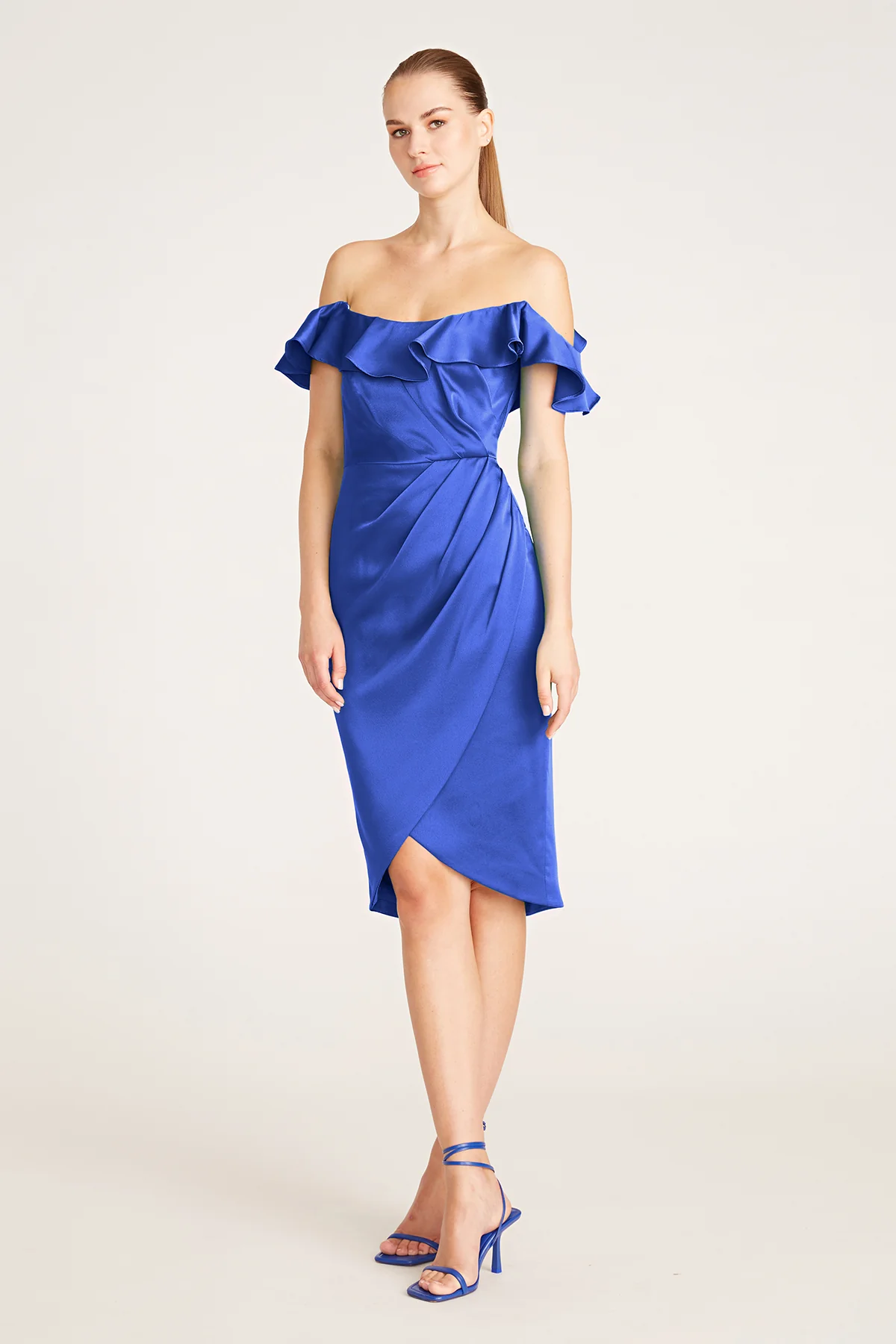 Odessa Strapless Ruffle Dress - Image 3