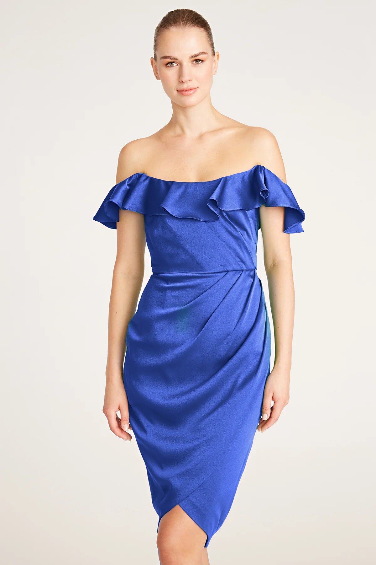 Odessa Strapless Ruffle Dress - Image 4