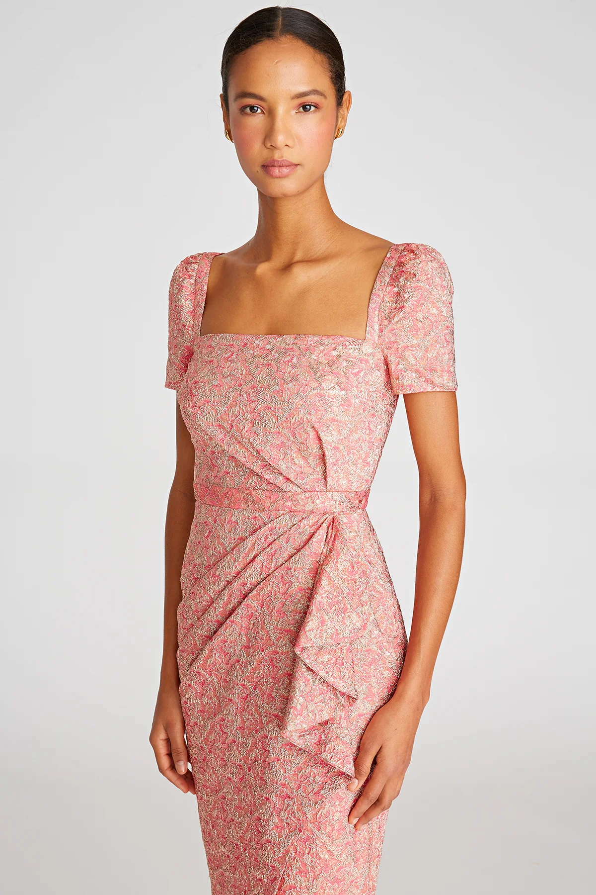 Paulina Draped Cocktail Dress - Image 5