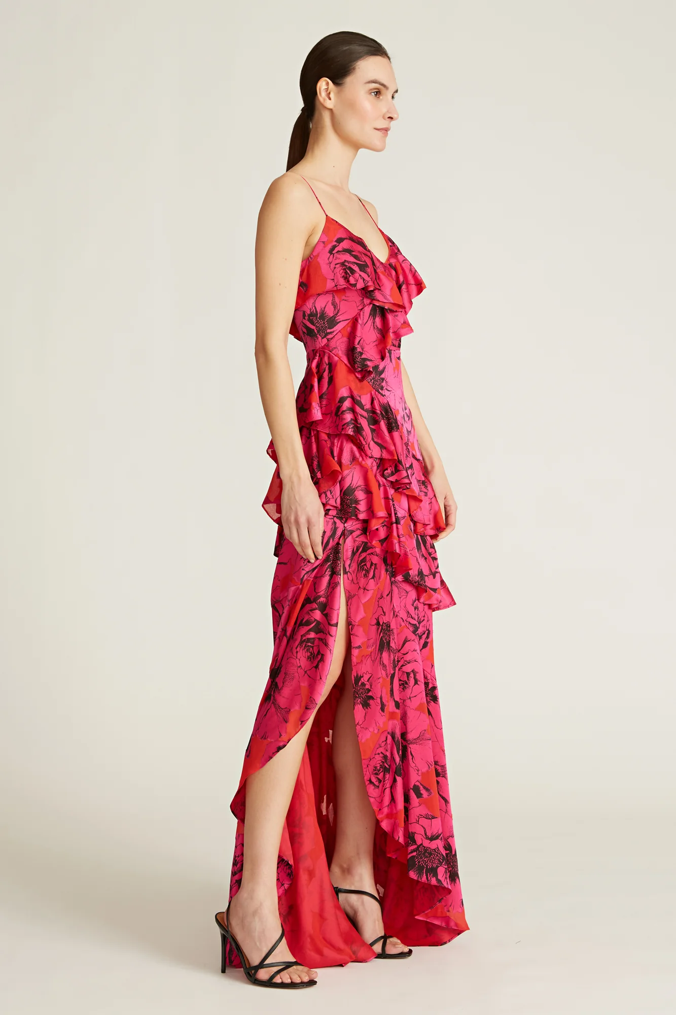 Piper Satin Burnout Gown - Image 3