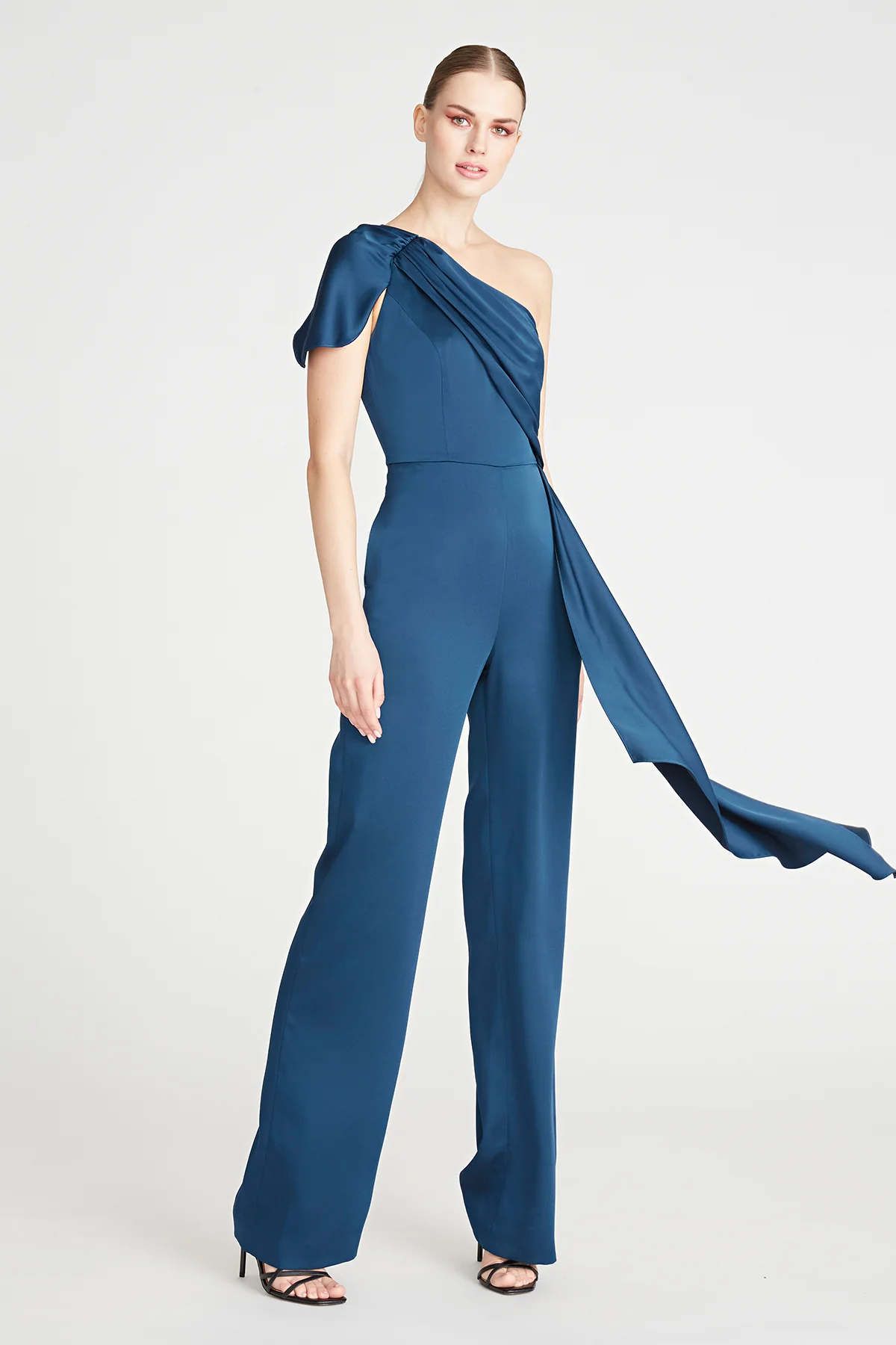 Portia Draped Jumpsuit - Image 5