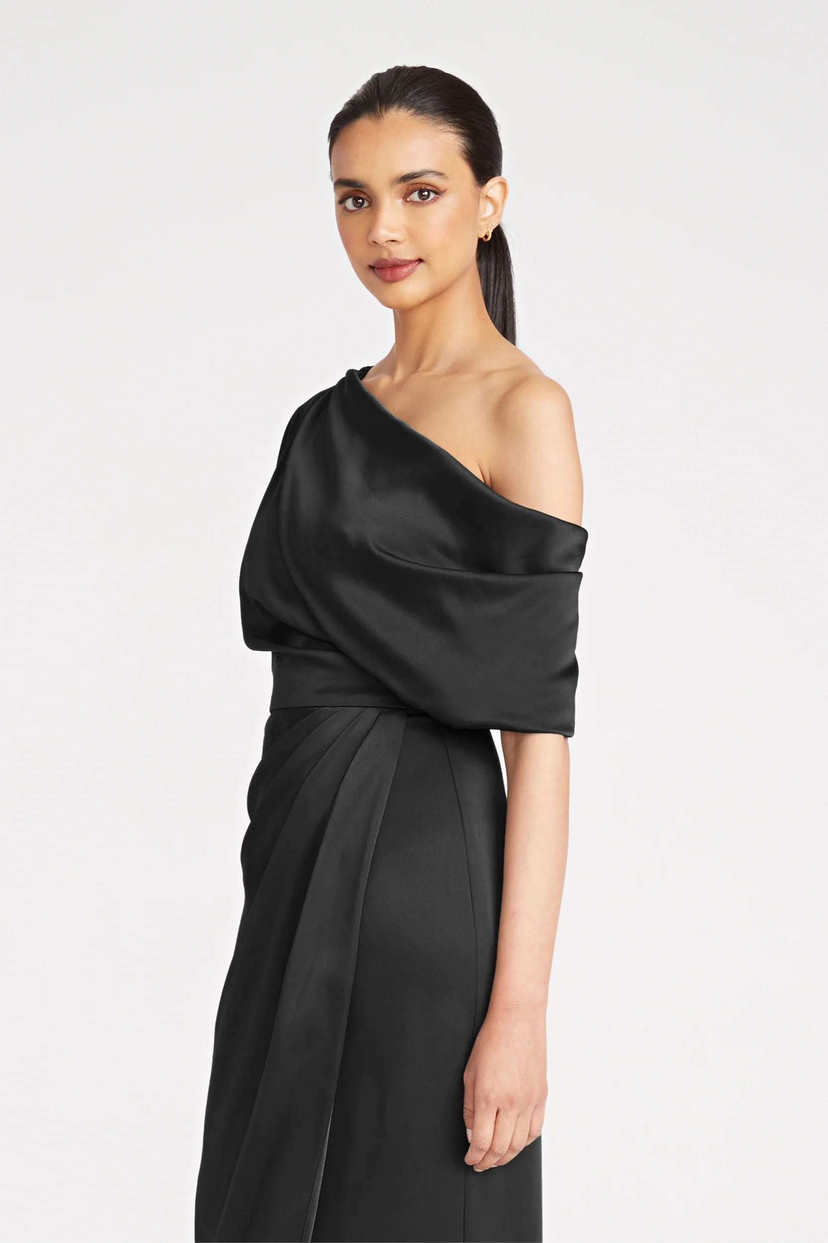 Rayna One Shoulder Draped Gown - Image 5