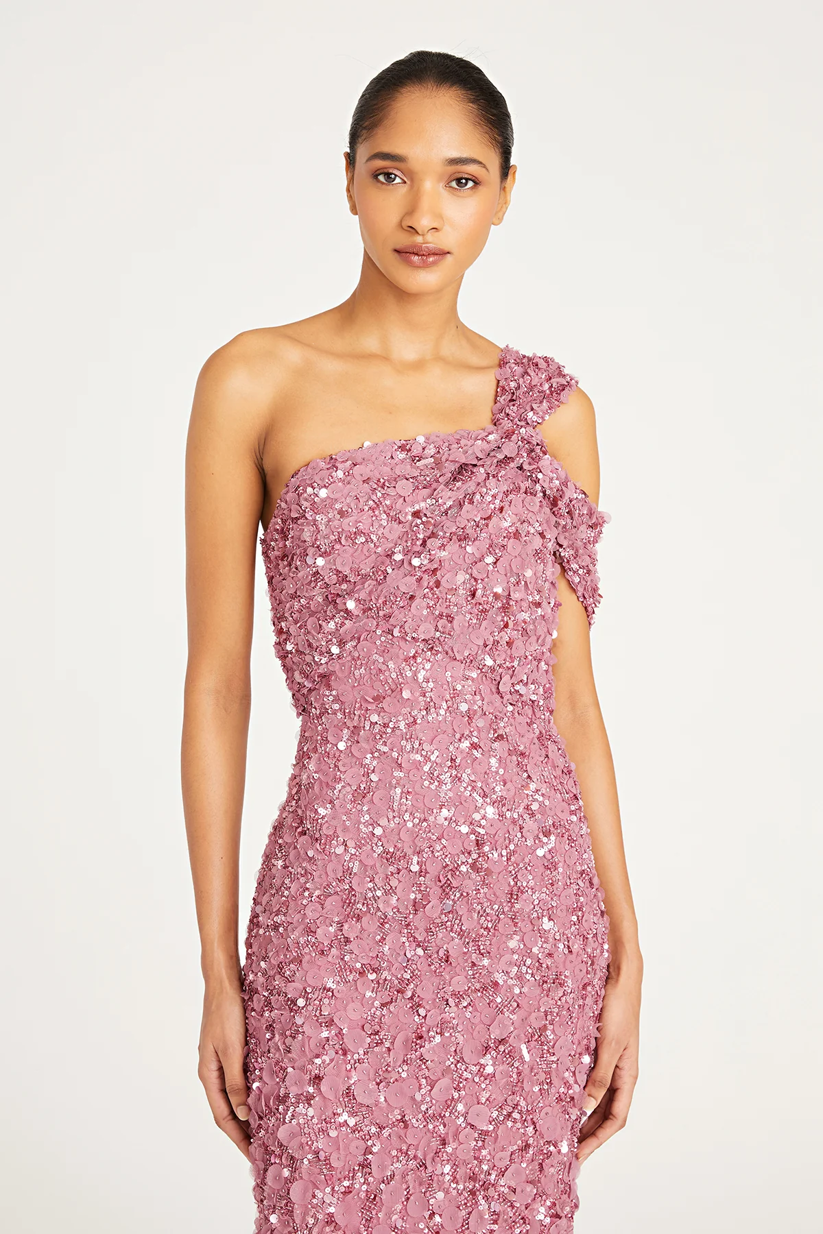 Renata Beaded Petal Gown - Image 4