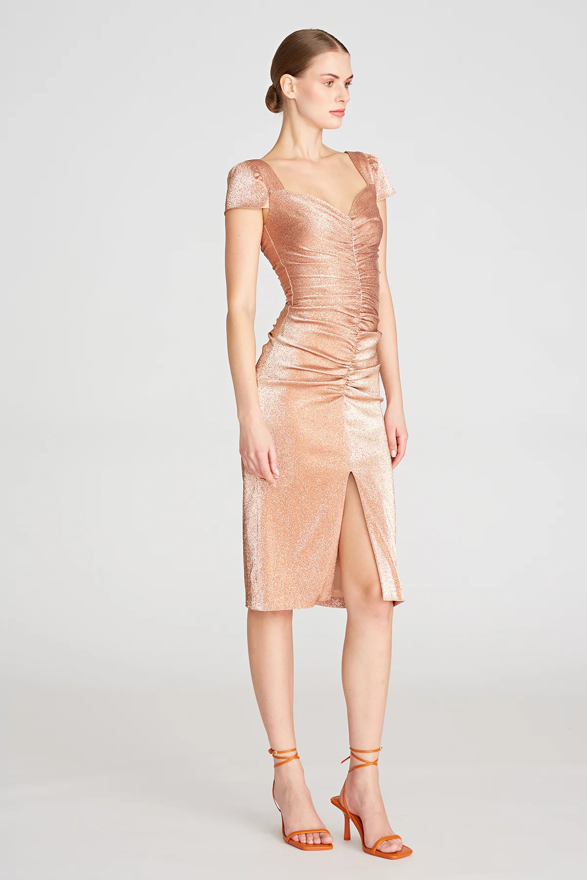 Renee Ruched Cocktail Dress - Image 4