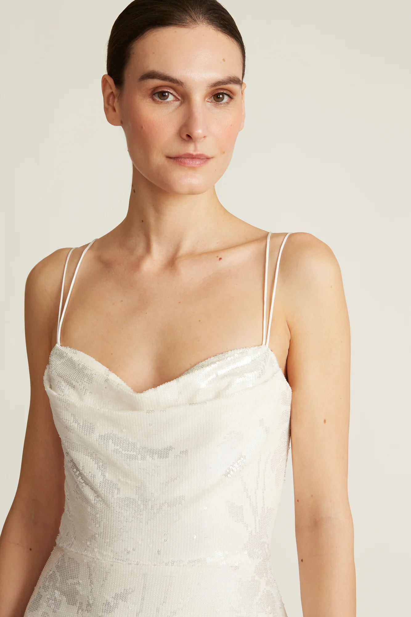 Saylor Sequin Cowl Dress - Image 2