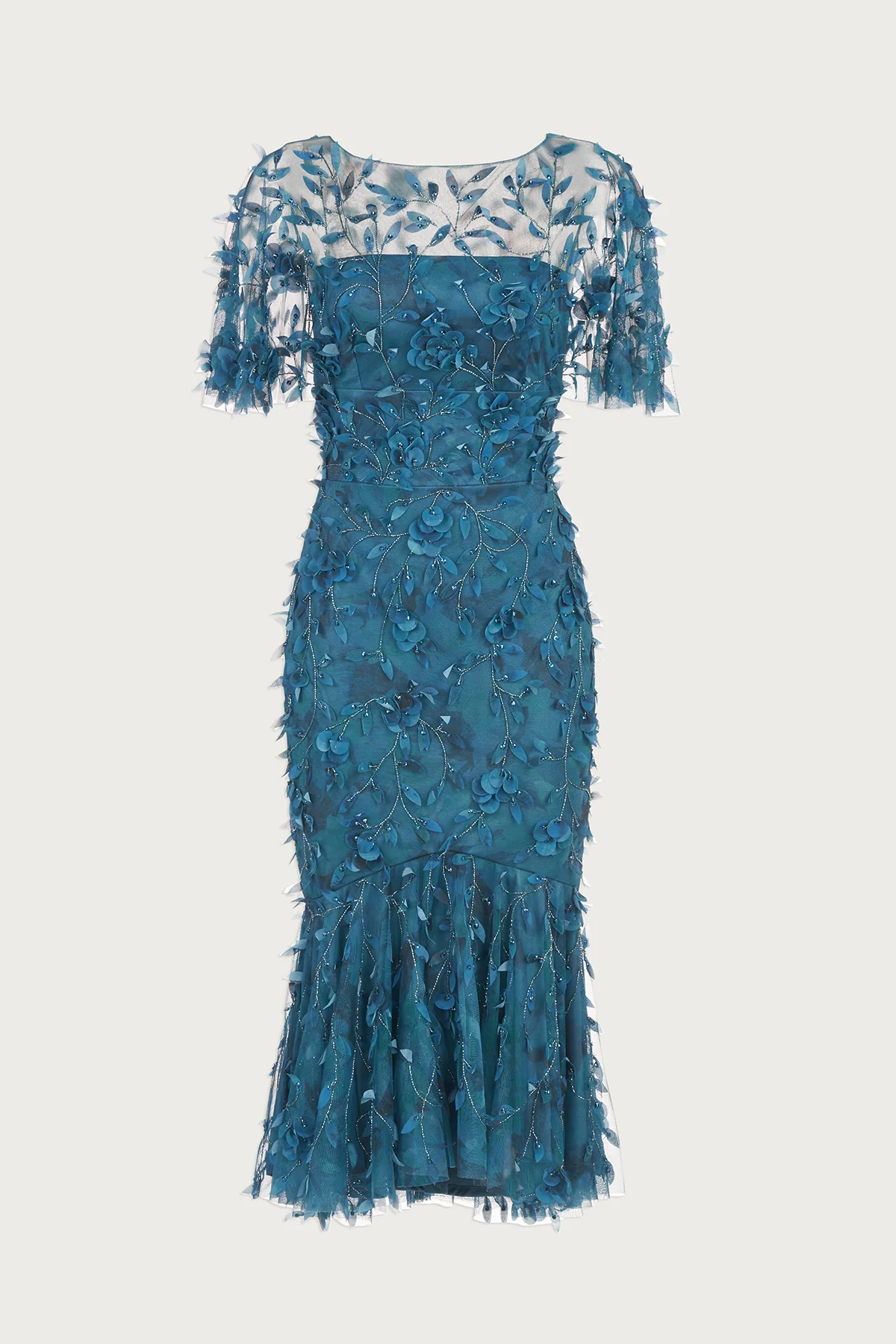 Sloane Petal Cocktail Dress - Image 5