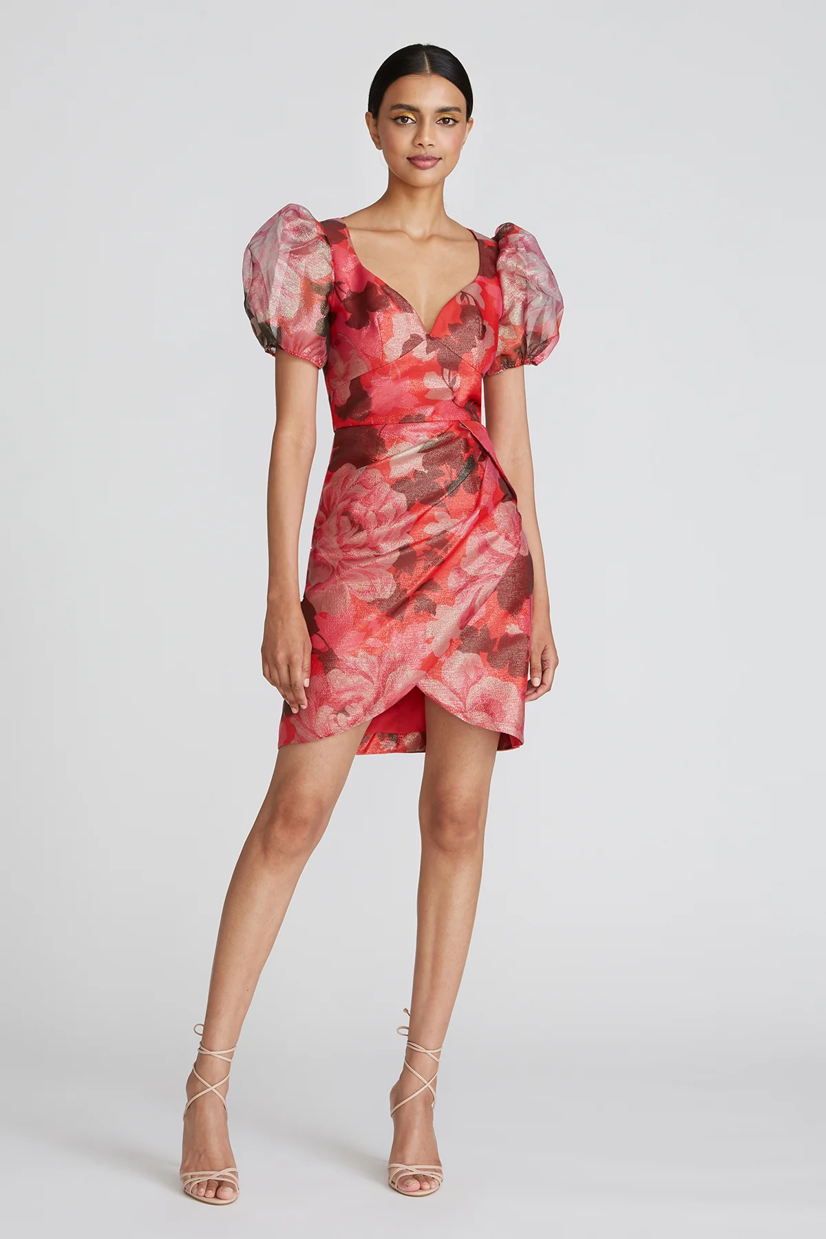 Sybille Puff Sleeve Cocktail
