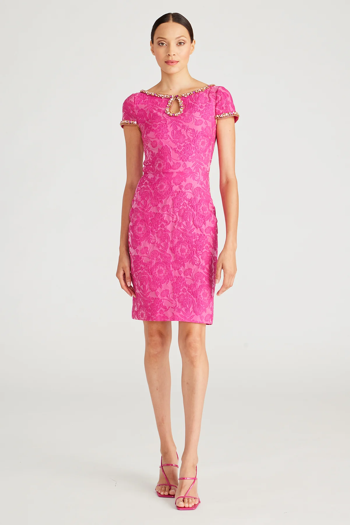 Thelma Keyhole Cocktail Dress - Image 5