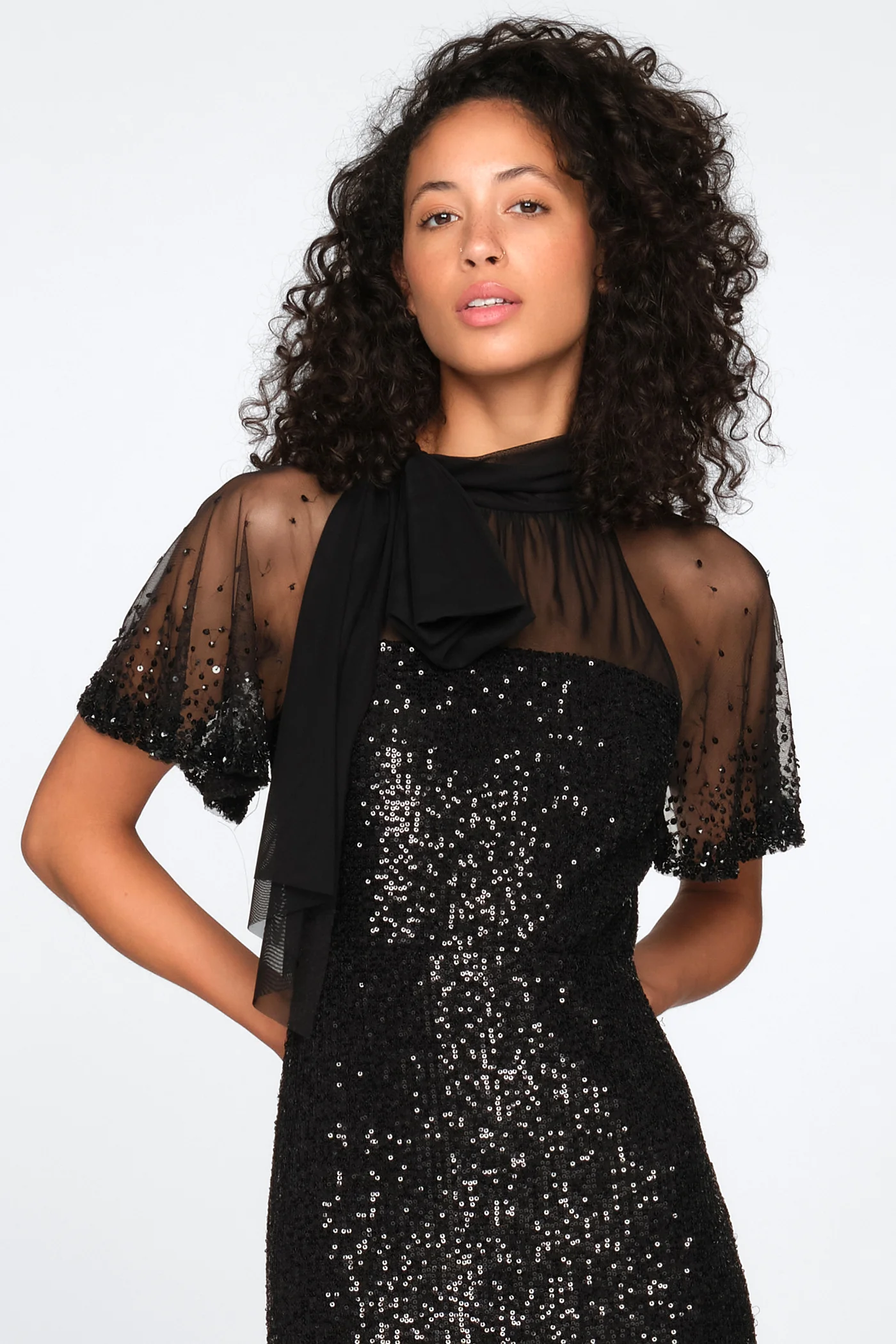 Violette Neck Tie Gown - Image 4