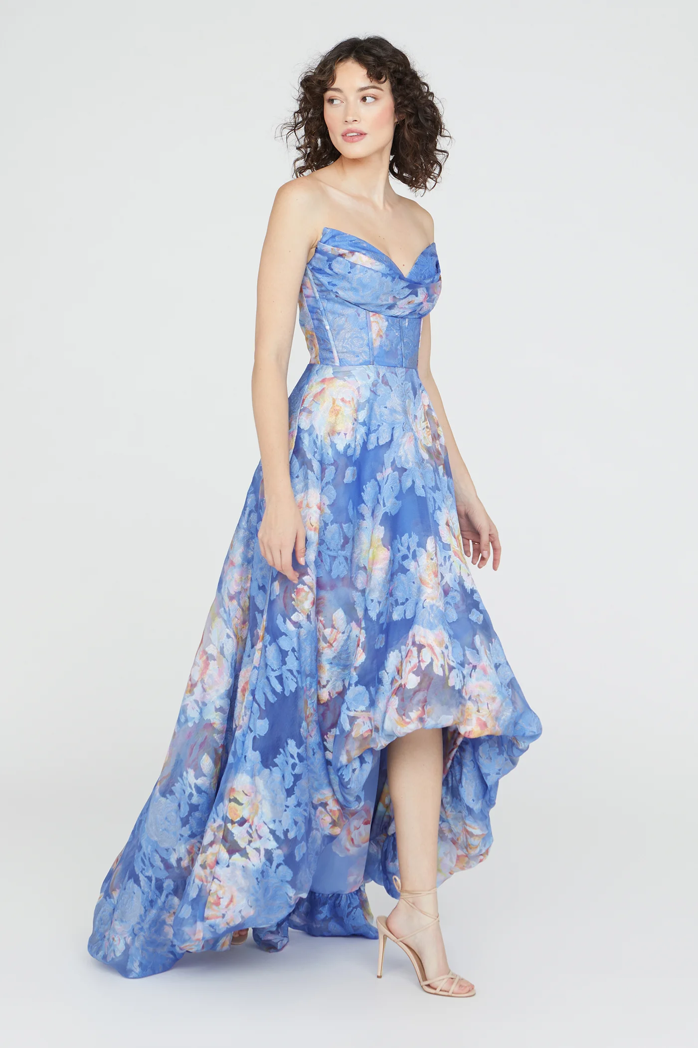 Wendy Bubble Hem Gown - Image 3