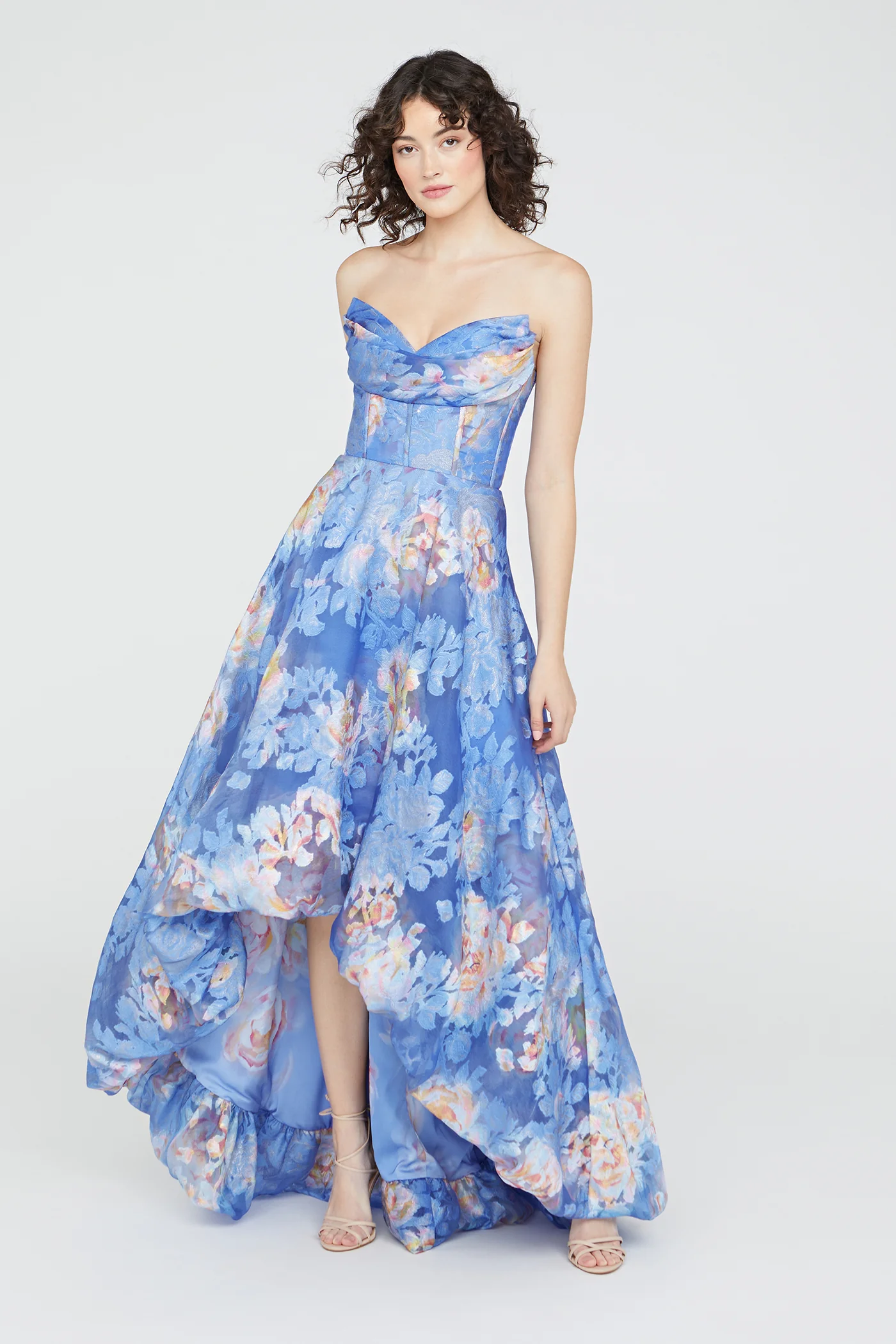 Wendy Bubble Hem Gown - Image 5
