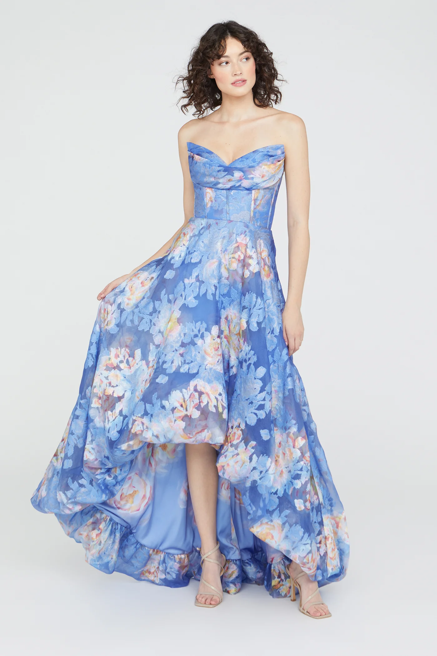 Wendy Bubble Hem Gown - Image 6