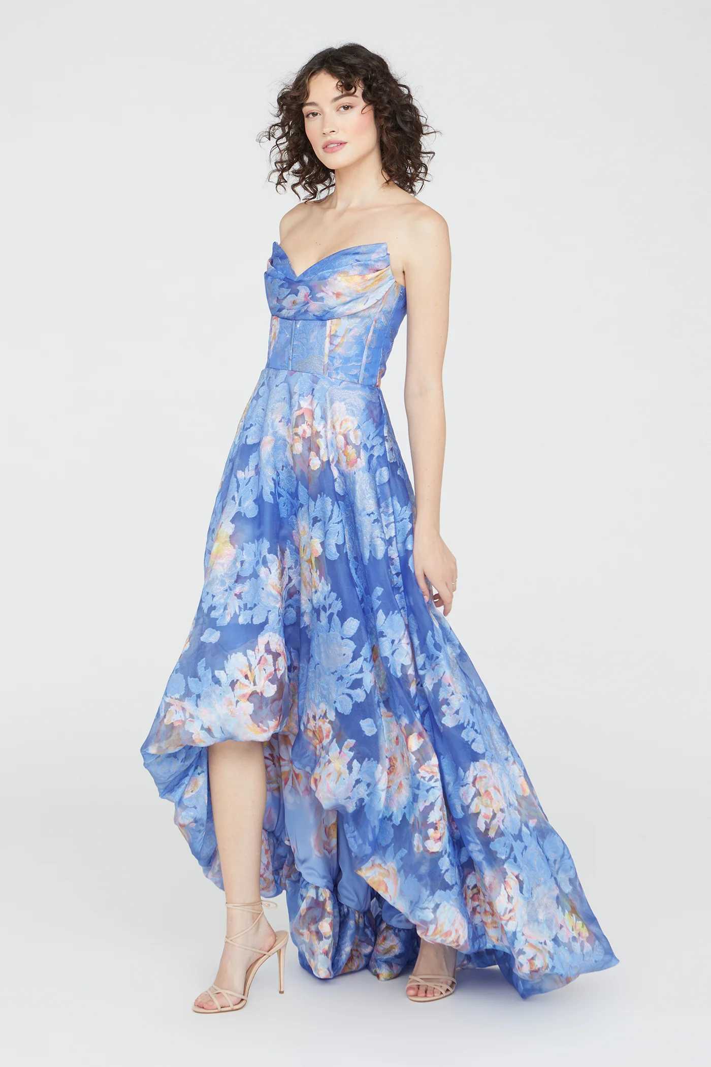 Wendy Bubble Hem Gown - Image 7