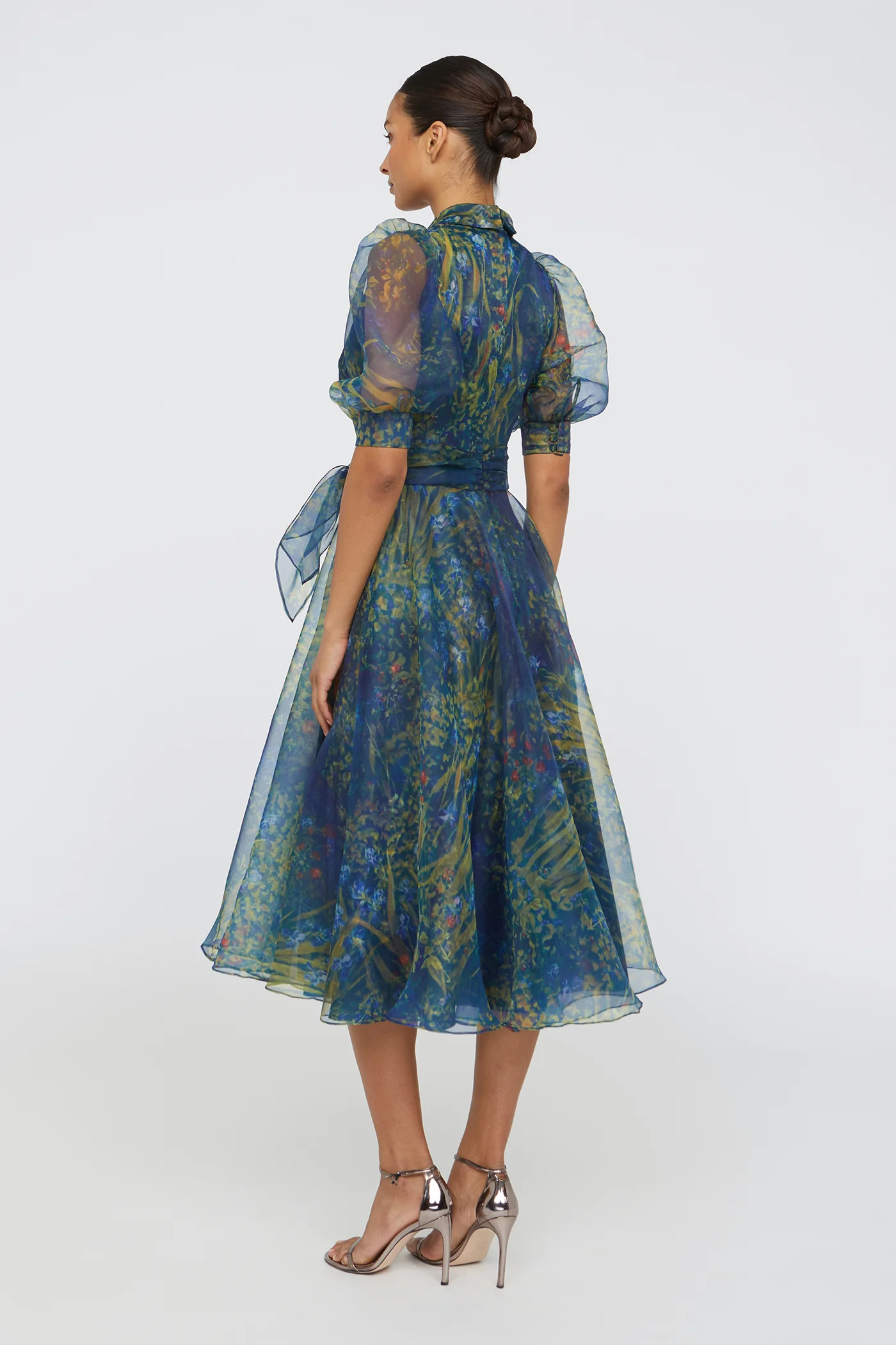 Winnie Puff Sleeve Shirt Dress - Image 5