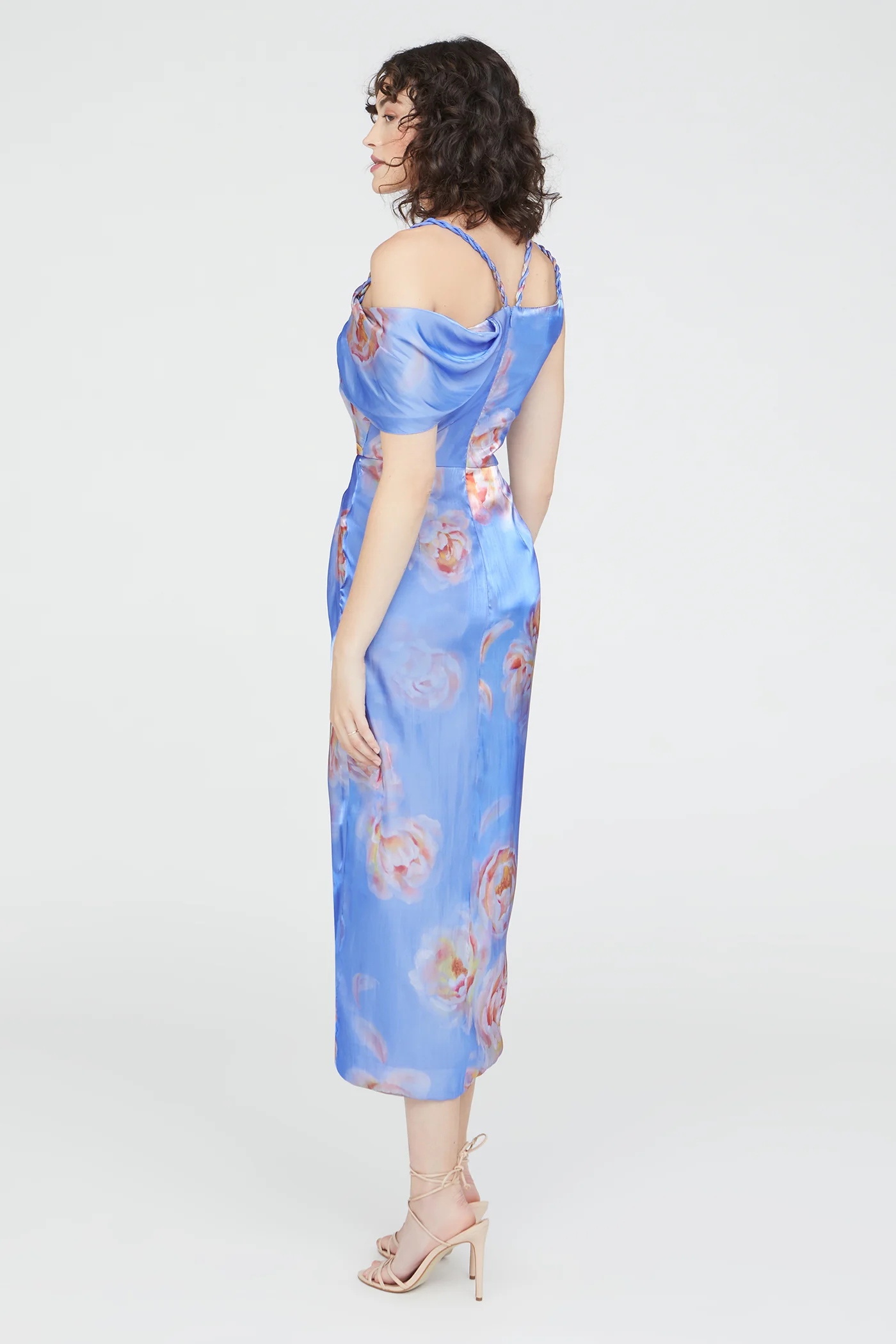 Yannah Wrap Cocktail Dress - Image 10