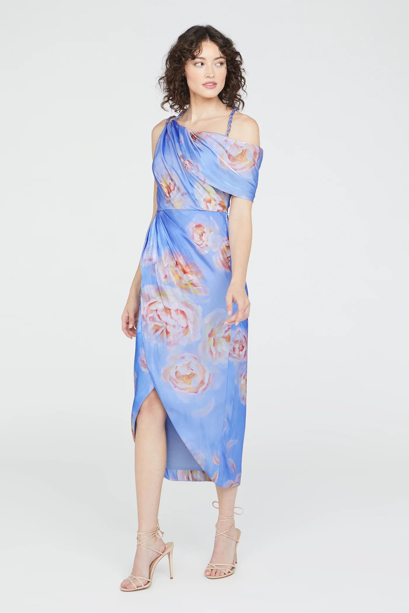 Yannah Wrap Cocktail Dress - Image 3