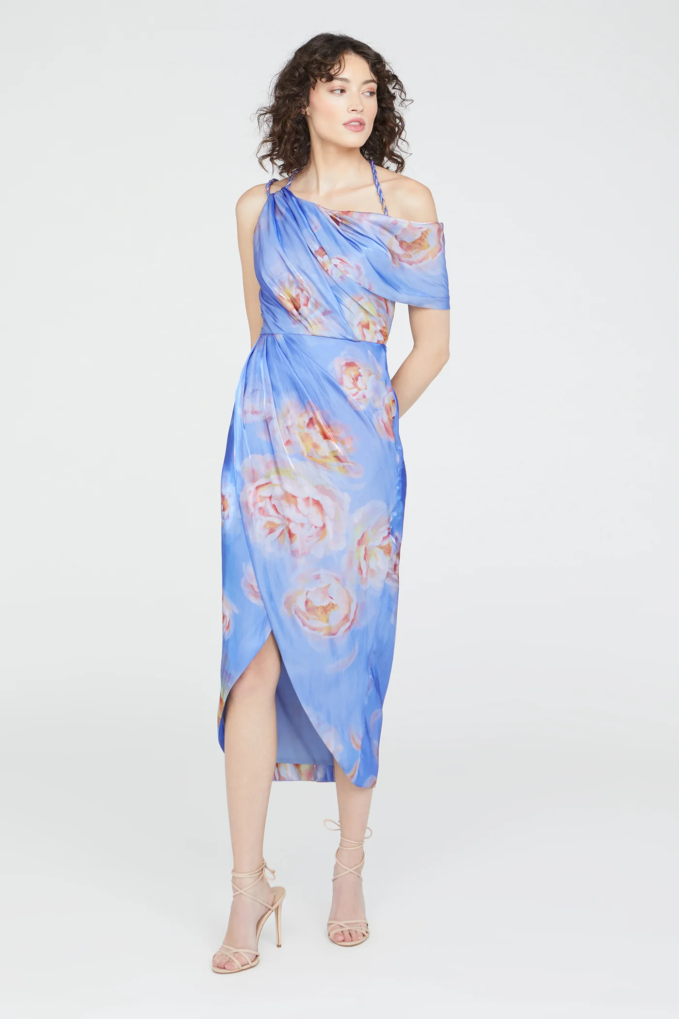 Yannah Wrap Cocktail Dress - Image 6
