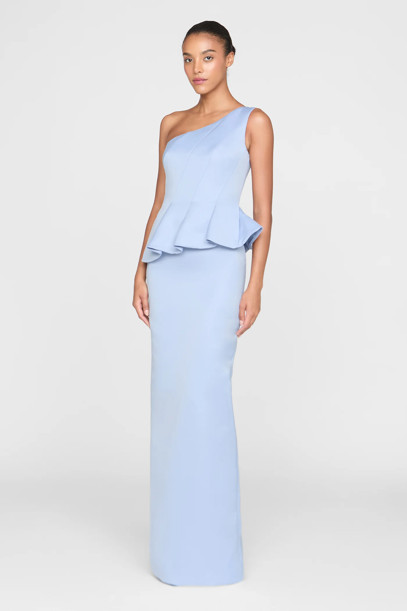 Zenobia Duchess Satin Gown - Image 5