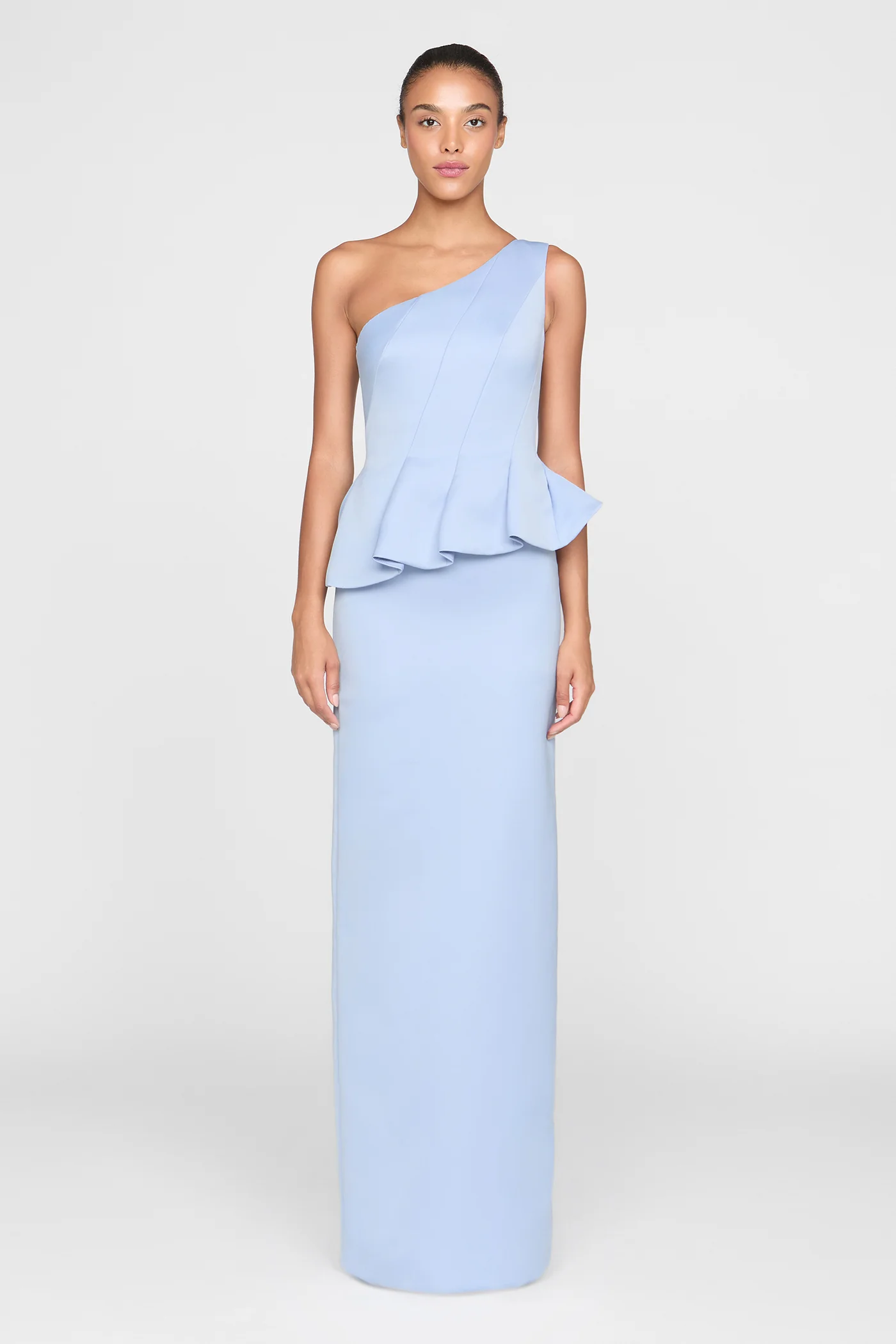 Zenobia Duchess Satin Gown - Image 6