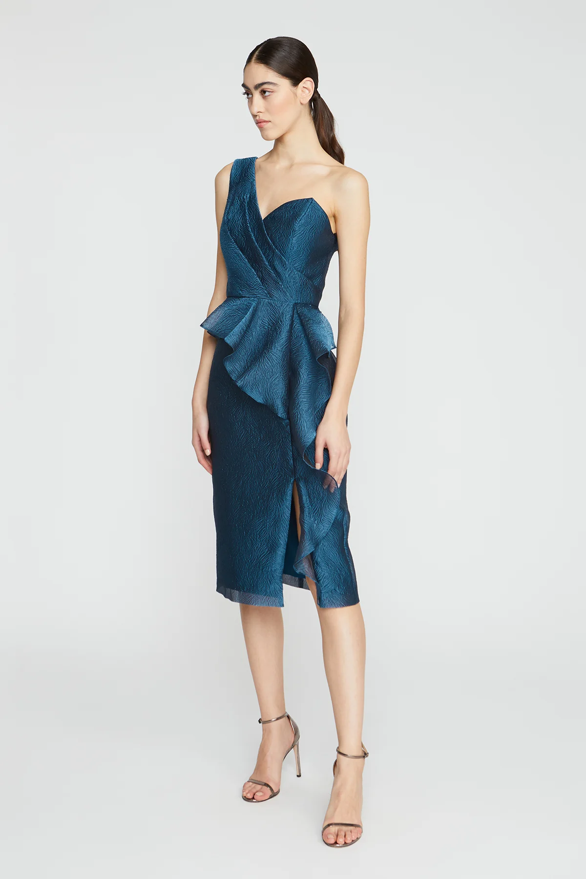 Zinnia One Shoulder Dress - Image 3